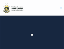 Tablet Screenshot of nongoma.org.za